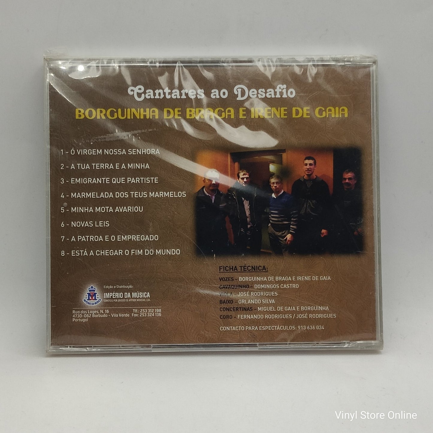 Borguinha De Braga, Irene De Gaia - Cantares Ao Desafio - Ó Virgem Nossa Senhora (CD, Album)