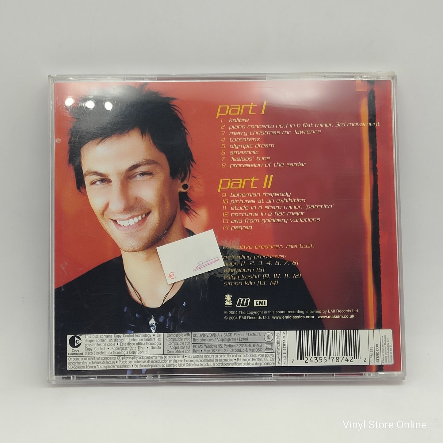 Maksim - Variations Part I&II (CD, Album, Copy Prot.)