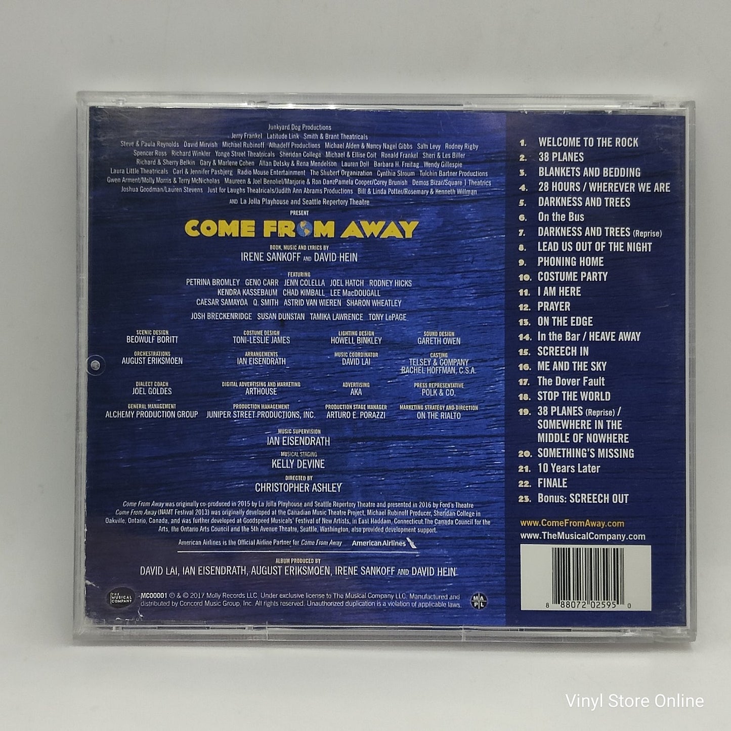 Irene Sankoff, David Hein - Come From Away (Original Broadway Cast Recording) (CD)