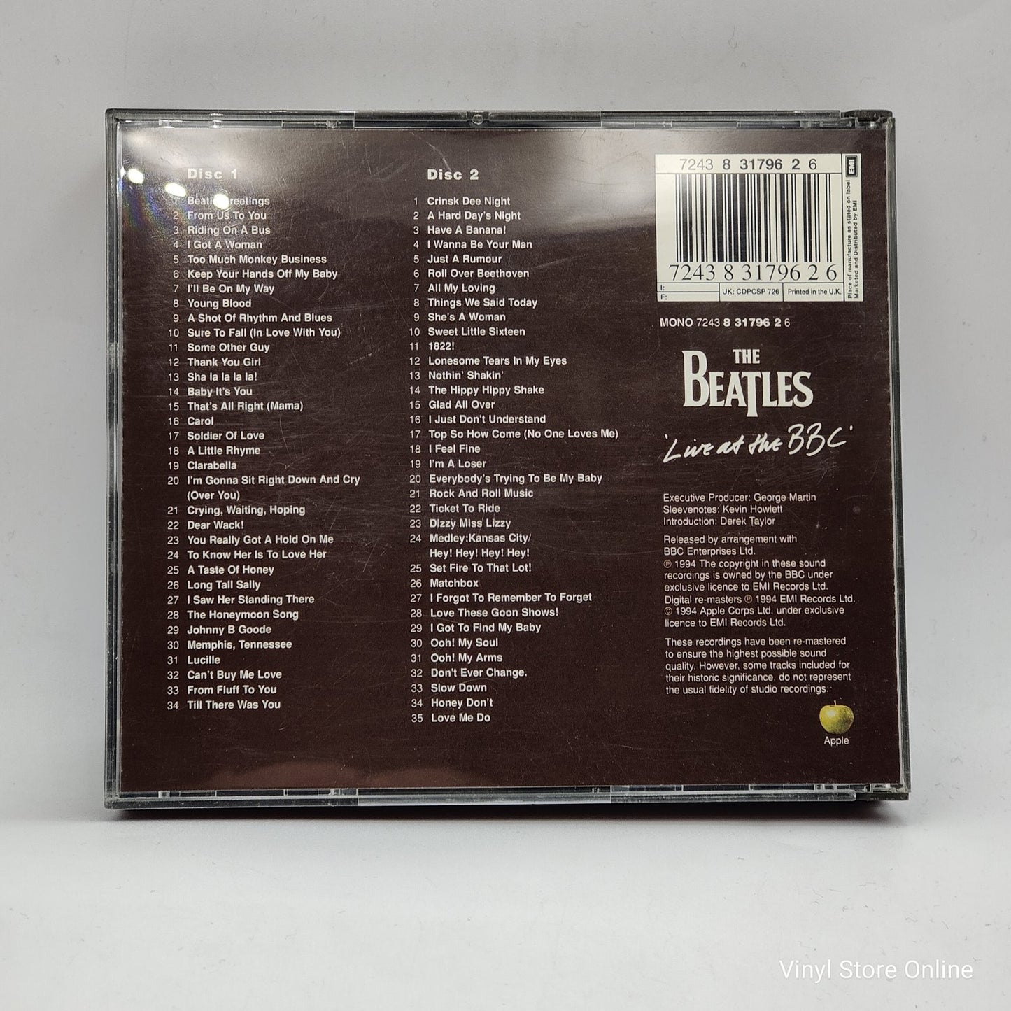 The Beatles - Live At The BBC (2xCD, Comp, Mono, RM, EMI)