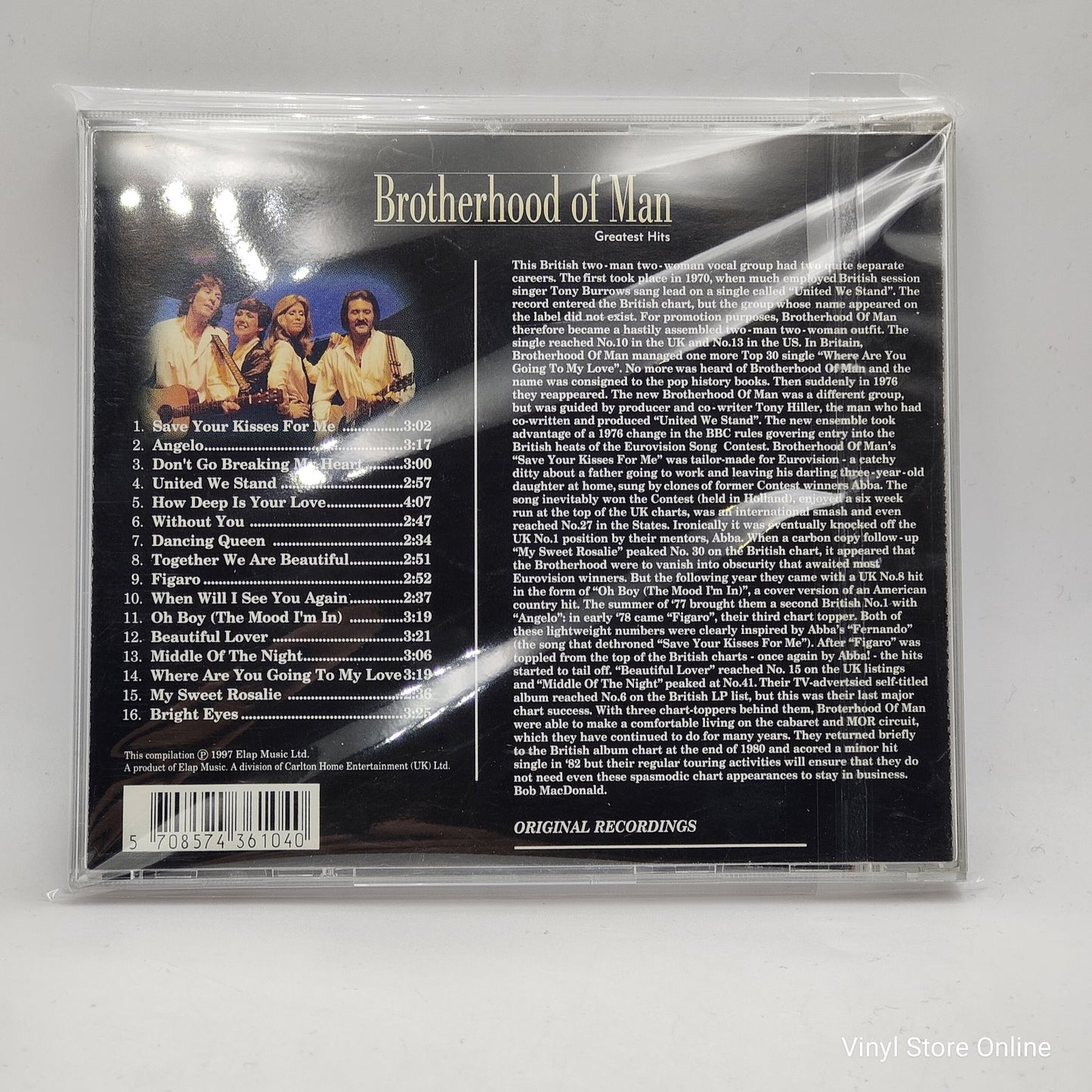 Brotherhood Of Man - Greatest Hits (CD, Comp)