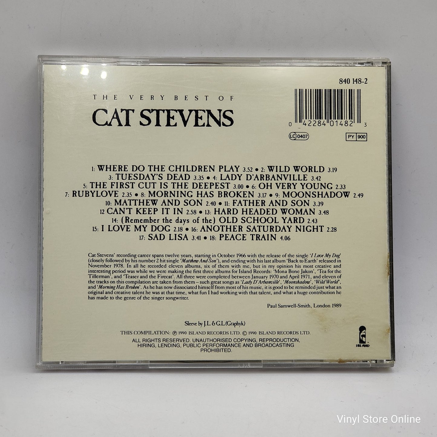 Cat Stevens - The Very Best Of Cat Stevens (CD, Comp)