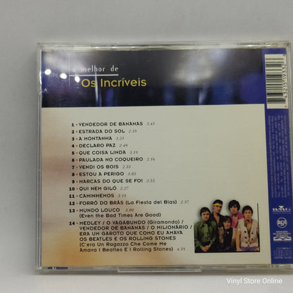 Os Incríveis - O Melhor De Os Incríveis (CD, Comp, RM)