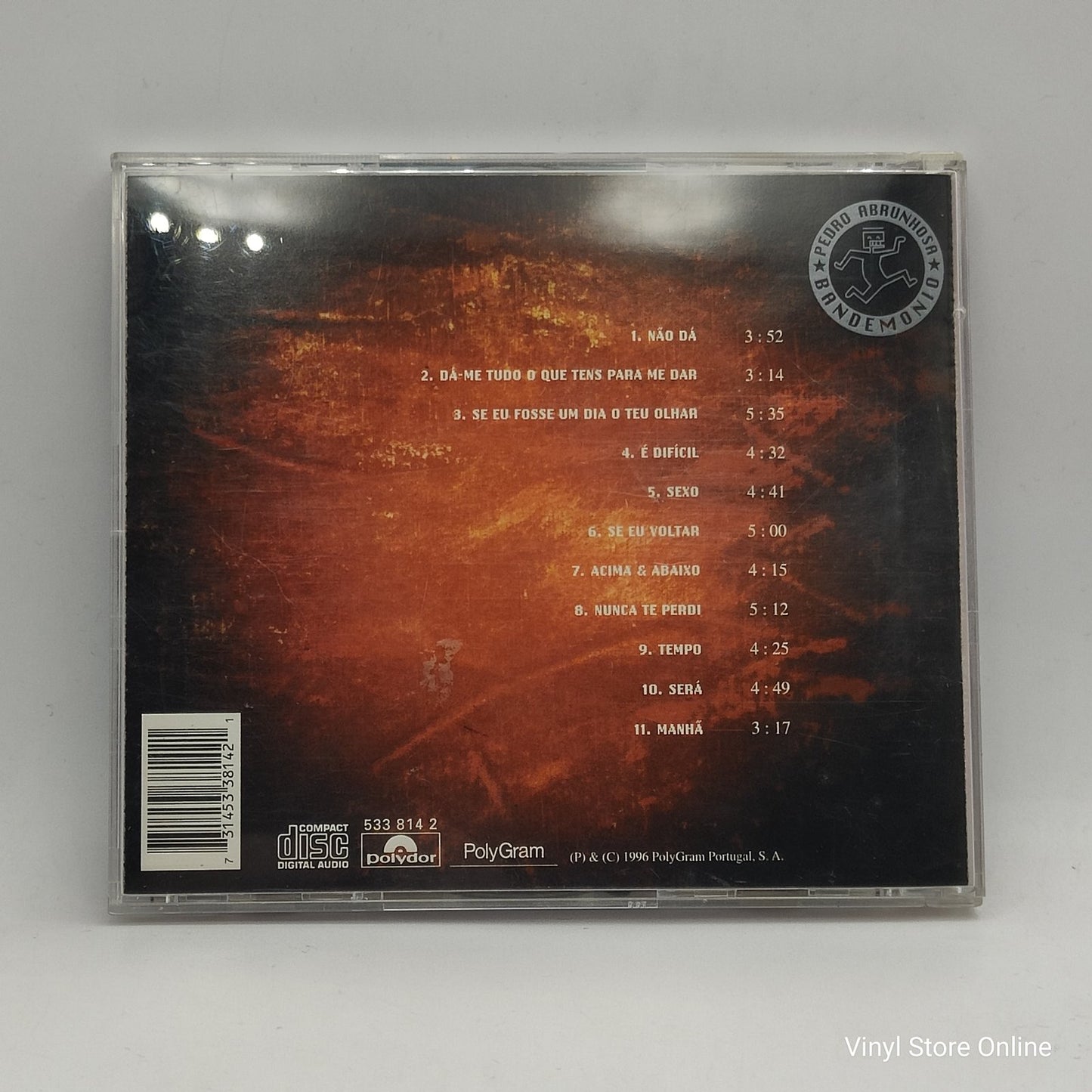 Pedro Abrunhosa e Os Bandemónio - Tempo (CD, Album)