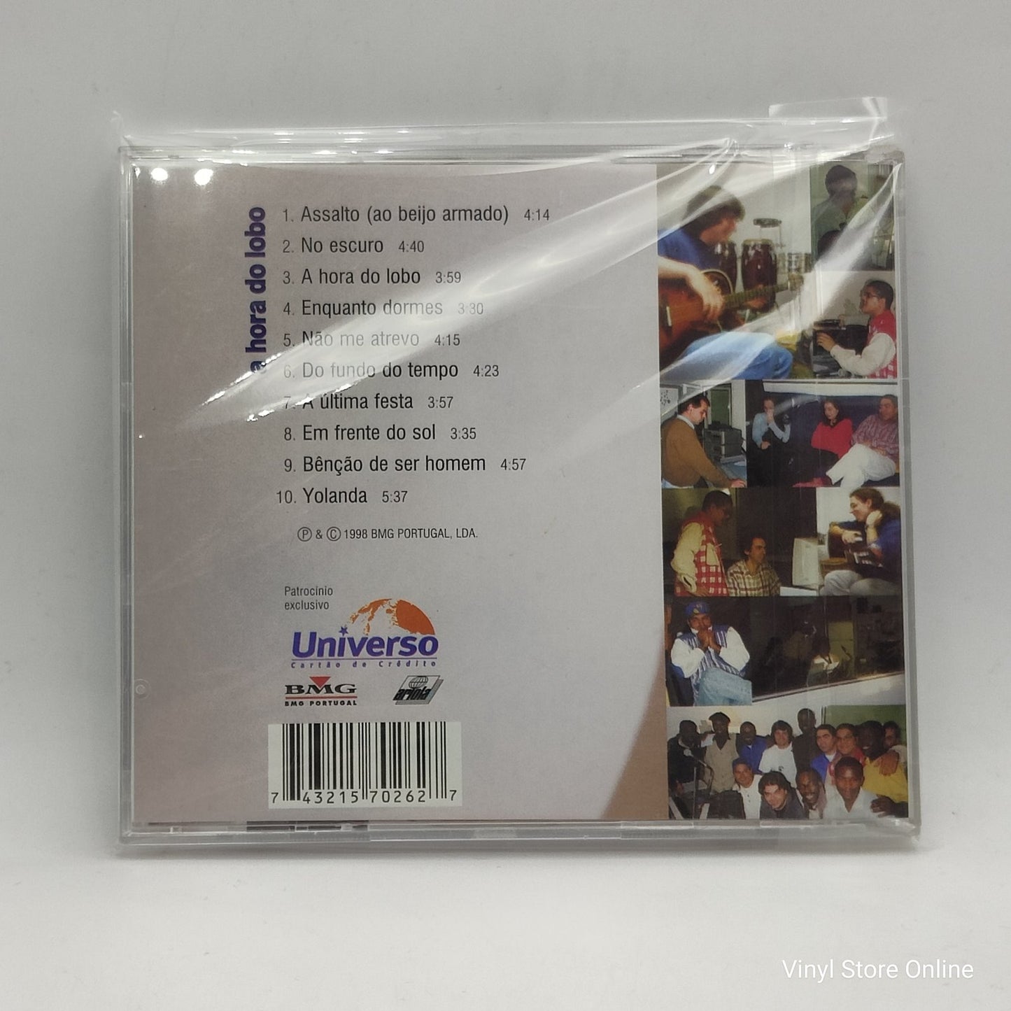 Luís Represas - A Hora Do Lobo (CD, Album)