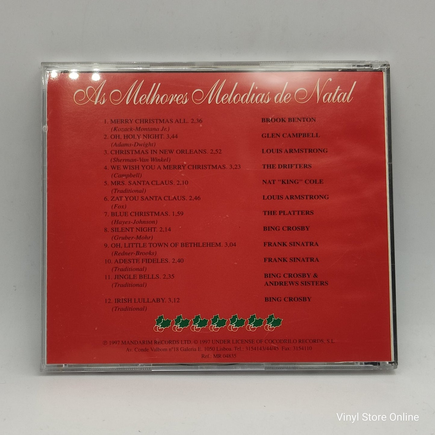 Varios - As Melhores Melodias De Natal (CD, Comp.)