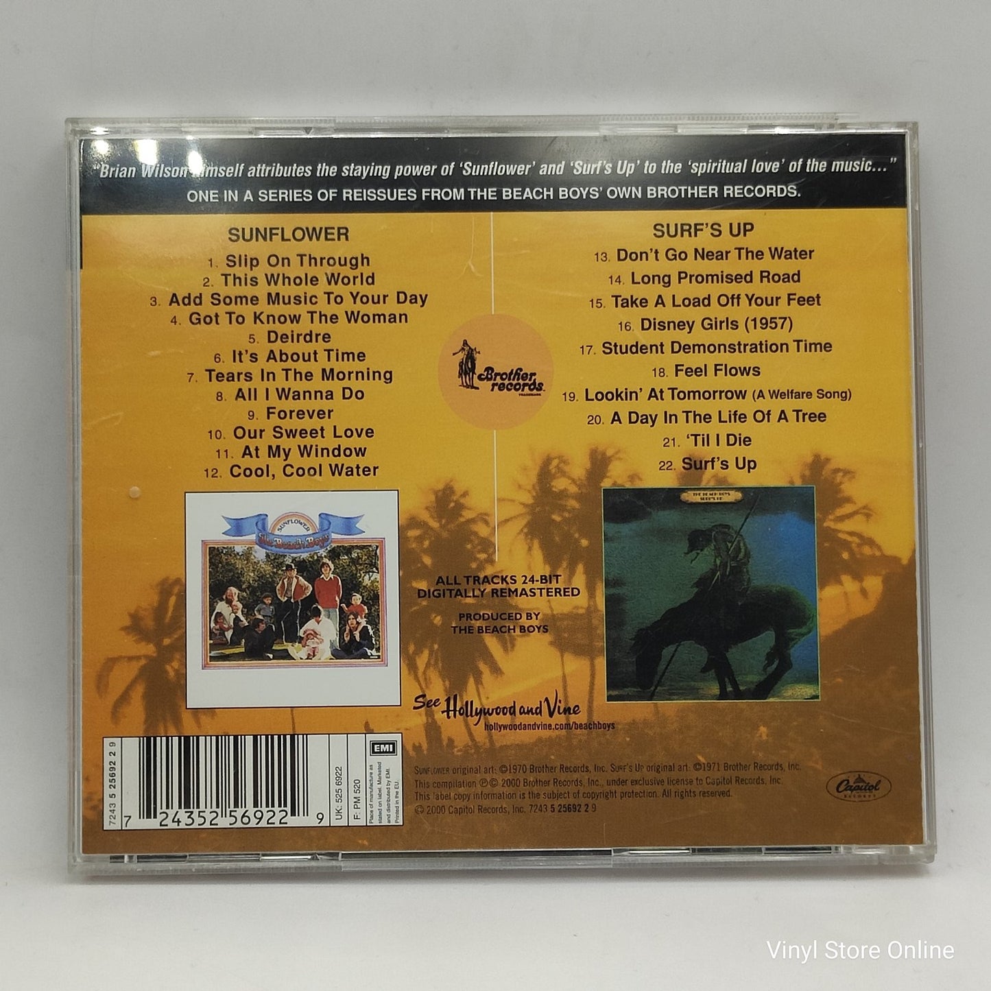 The Beach Boys - Sunflower / Surf's Up (CD, Comp.)
