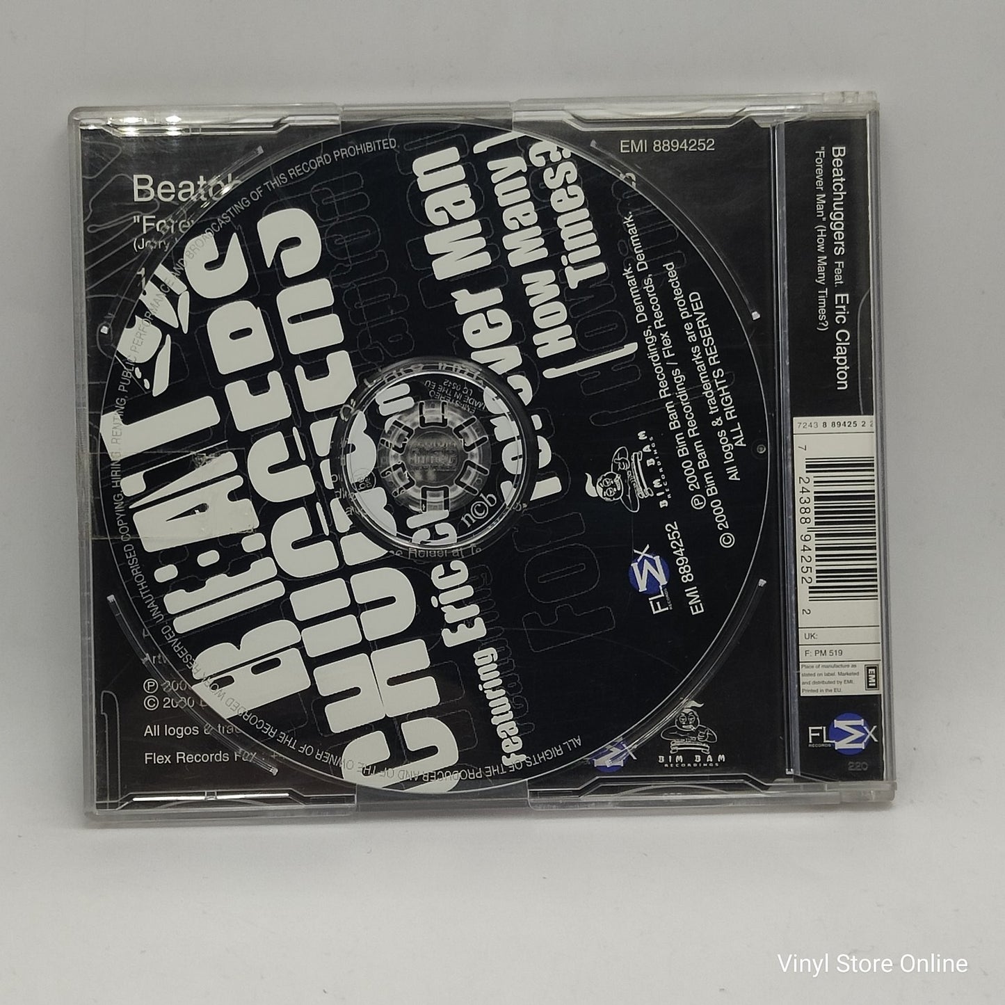 Beatchuggers Featuring Eric Clapton - Forever Man (How Many Times?) (CD, Maxi)
