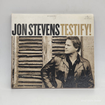 Jon Stevens - Testify! (CD, Album, Dig)