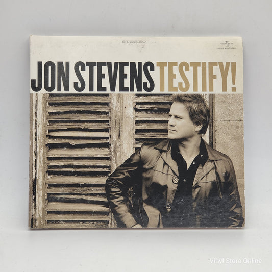 Jon Stevens - Testify! (CD, Album, Dig)