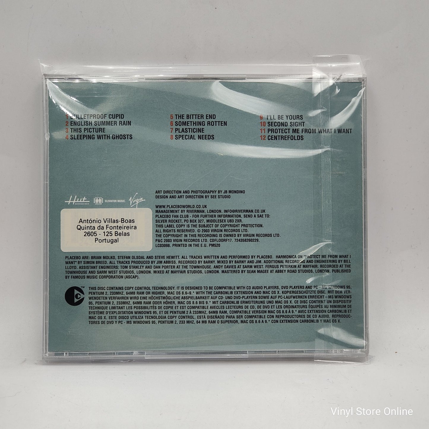 Placebo - Sleeping With Ghosts (CD, Album)