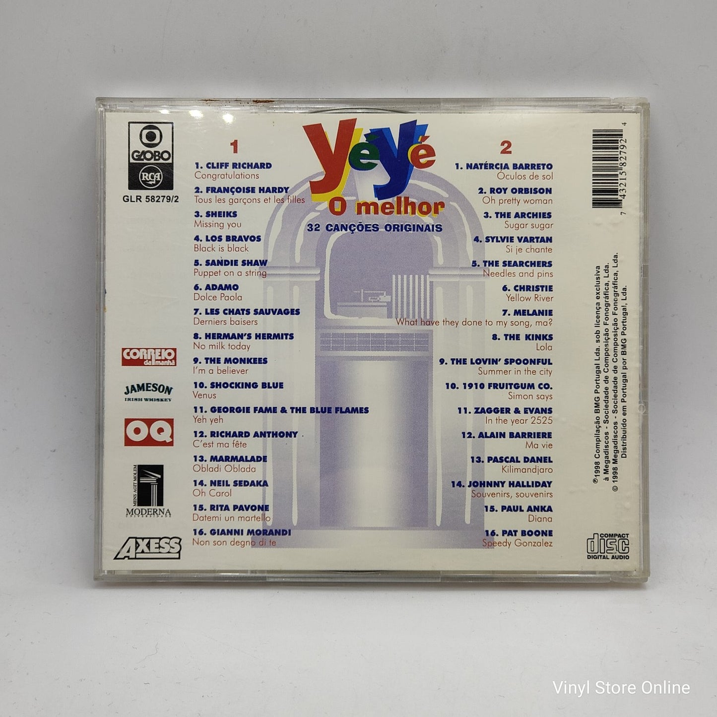 Various - Yéyé O Melhor (CD, Comp)