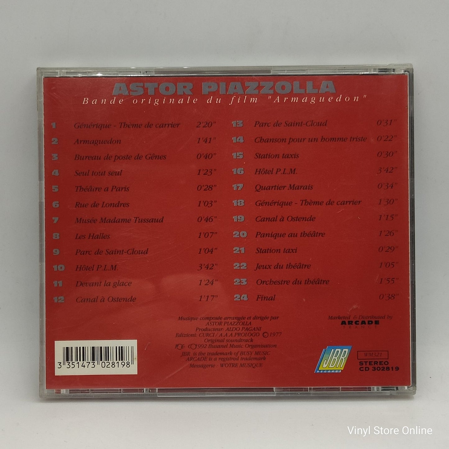 Astor Piazzolla - Armaguedon (Bande Originale Du Film) (CD)