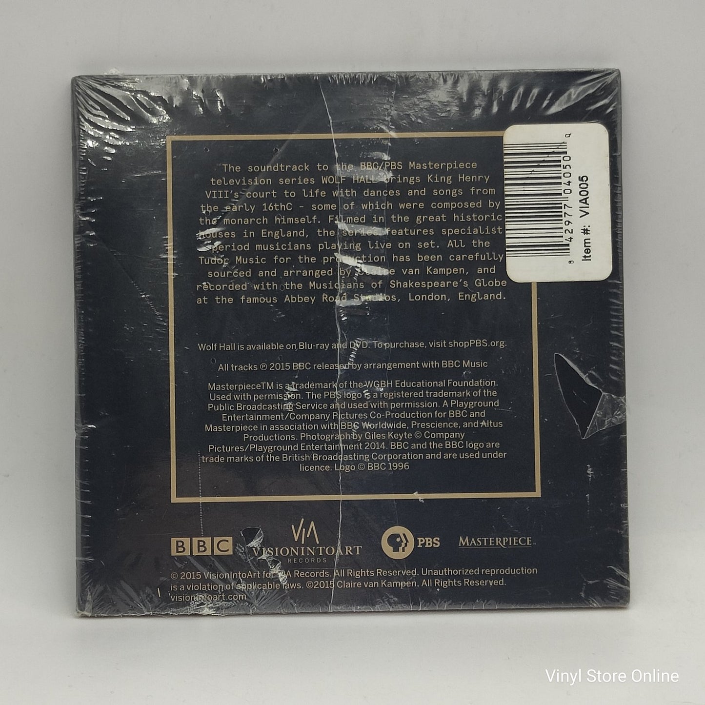 Musicians Of Shakespeare's Globe, Claire van Kampen - Wolf Hall: Tudor Music Soundtrack From The Original Miniseries (CD, Album)