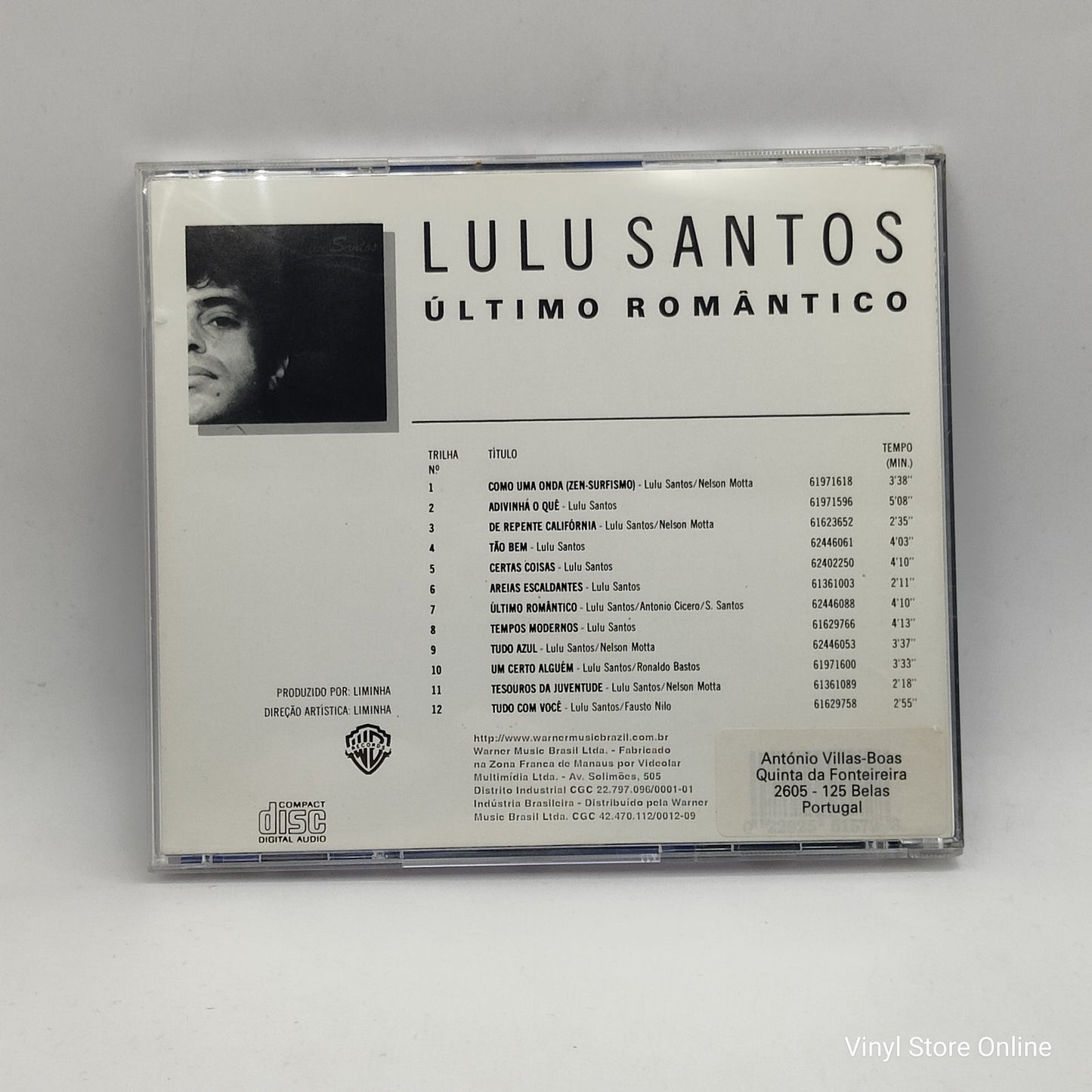 Lulu Santos - Último Romântico (CD, Comp, RE)