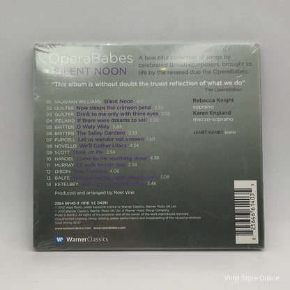Opera Babes - Silent Noon (CD, Album)