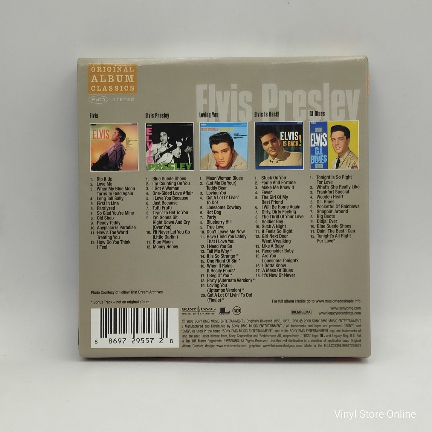 Elvis Presley - Original Album Classics (CD, Box, Comp)