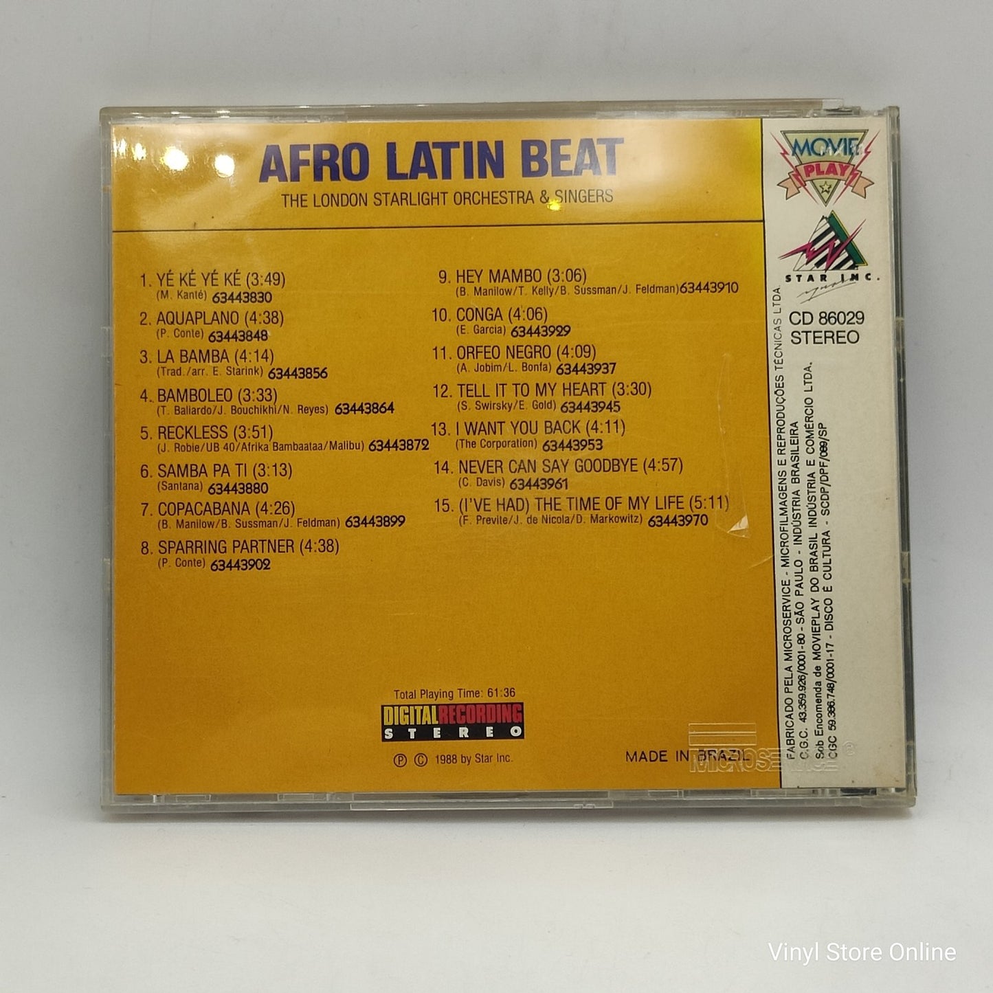 The London Starlight Orchestra & Singers - Afro Latin Beat (CD, Album)