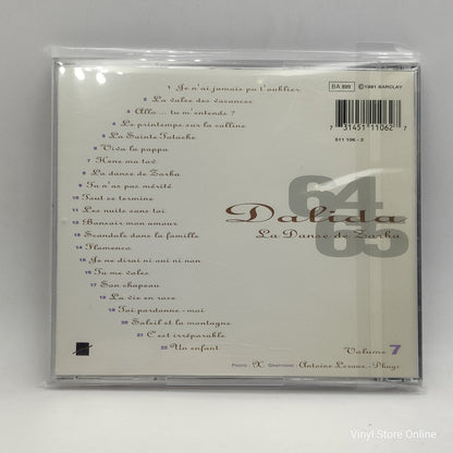 Dalida - La Danse De Zorba - Volume 7 (CD, Comp)