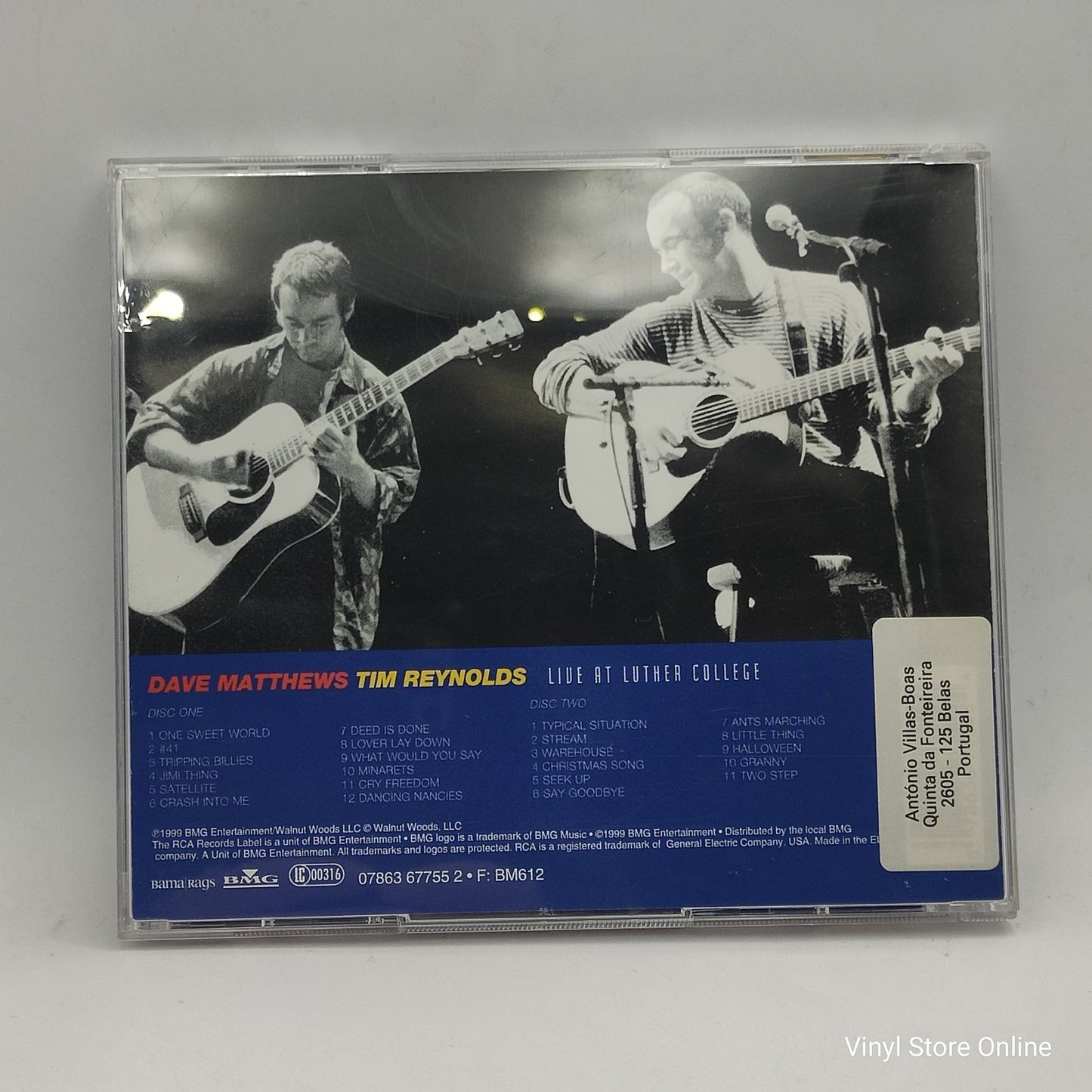 Dave Matthews, Tim Reynolds - Live At Luther College (2xCD, Album)
