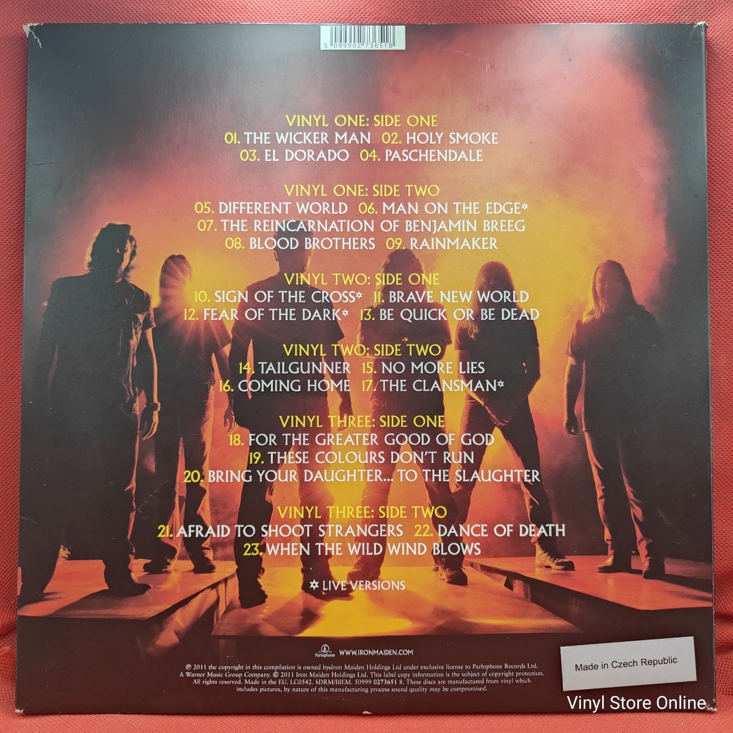 Iron Maiden - From Fear To Eternity (The Best Of 1990-2010) (3xLP, Comp, Ltd, Pic)