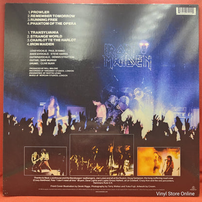 Iron Maiden - Iron Maiden (LP, Album, RE)