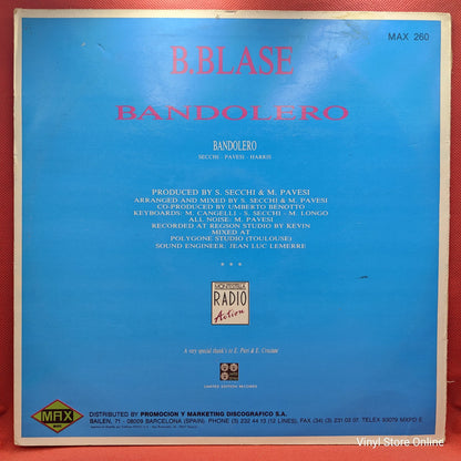 B. Blase - Bandolero (12")