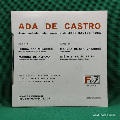 Ada De Castro - Grande Marcha de Lisboa de 1968 (7", EP, Mono)