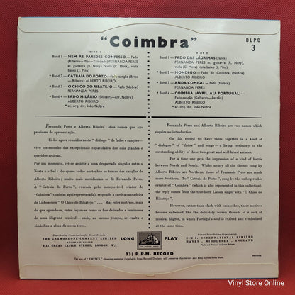 Fernanda Peres / Alberto Ribeiro - Coimbra (10")
