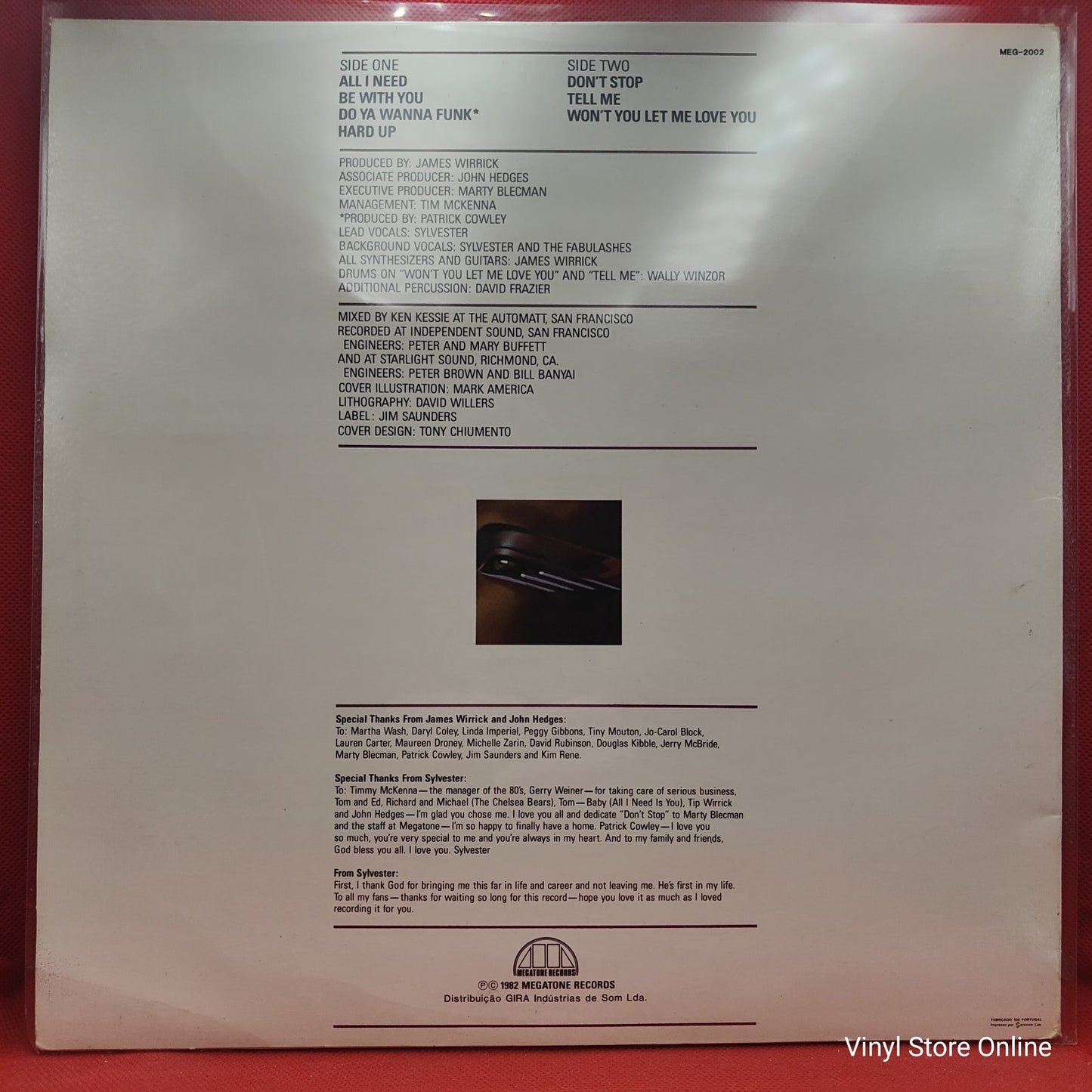 Sylvester - All I Need (LP, Album)