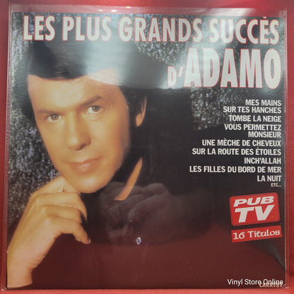 Adamo - Les Plus Grands Succès D'Adamo (LP, Comp)