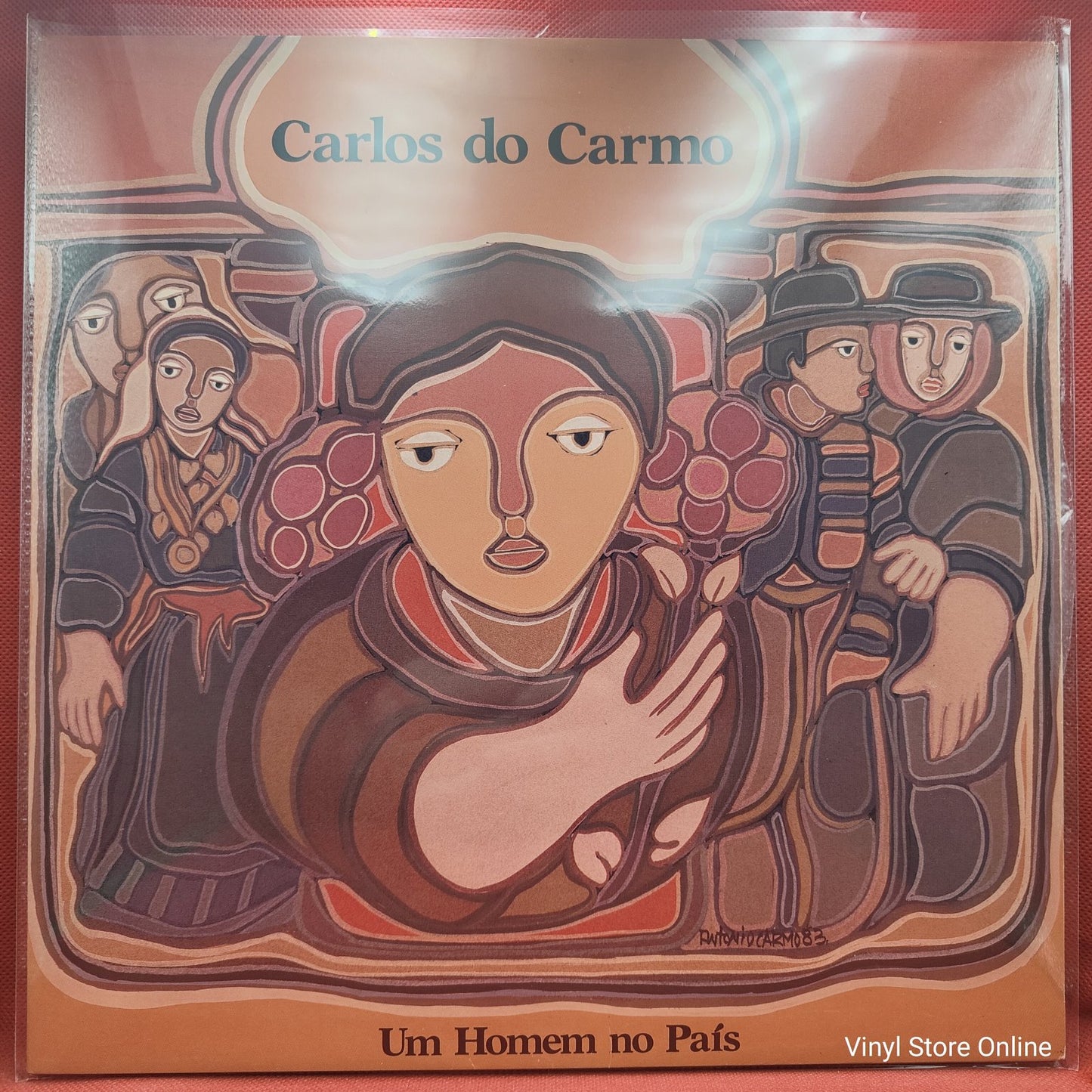 Carlos do Carmo - Um Homem No País (LP, Album, Gat)