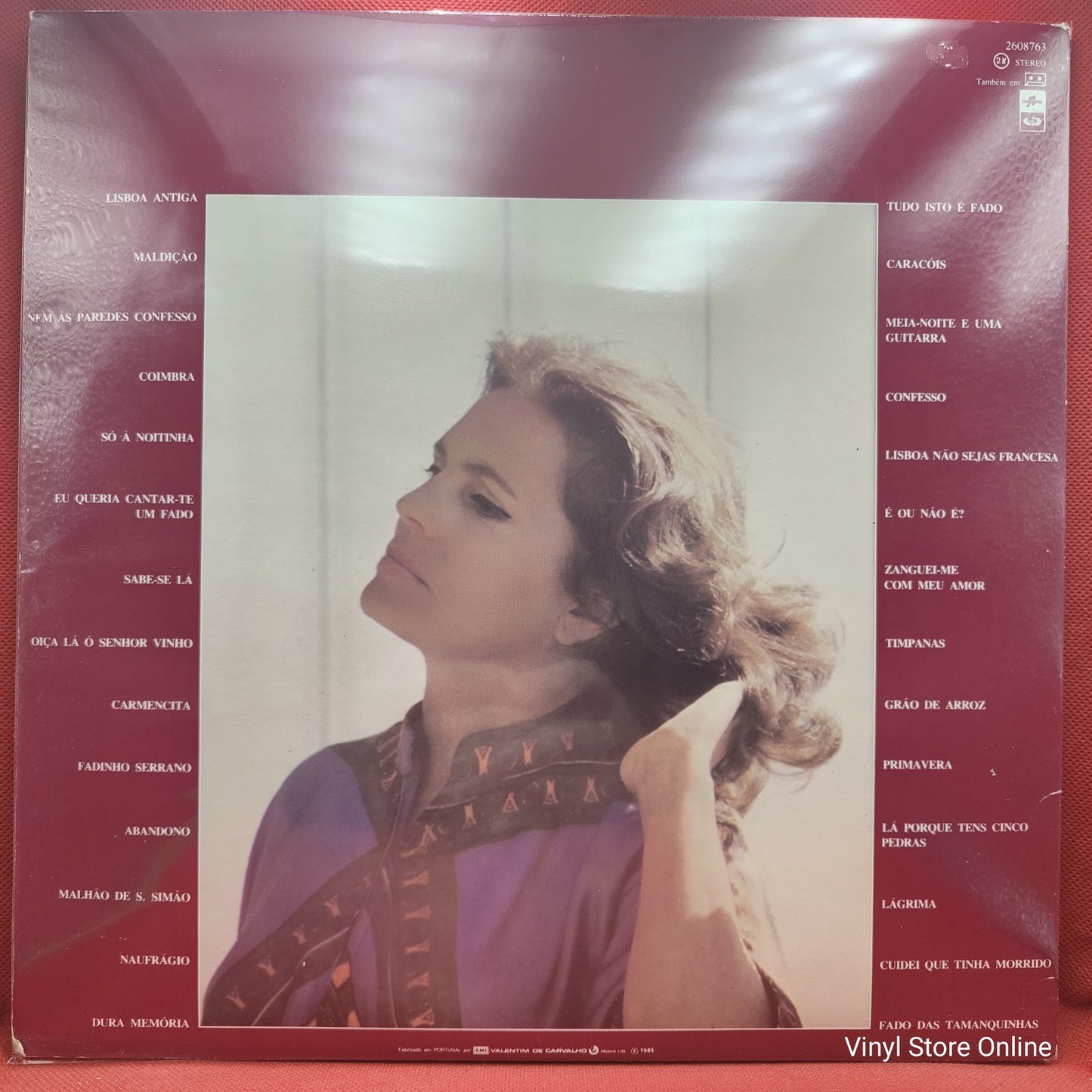 Amália - O Melhor De Amália Volume II (Tudo Isto É Fado) (2xLP, Comp)