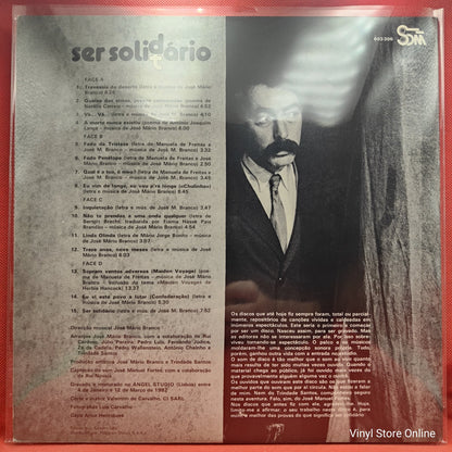 José Mário Branco - Ser Solidário (2xLP, Album, Gat)
