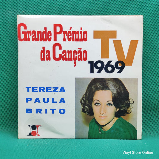 Tereza Paula Brito - Grande Prémio TV Da Canção 1969 (7", EP)