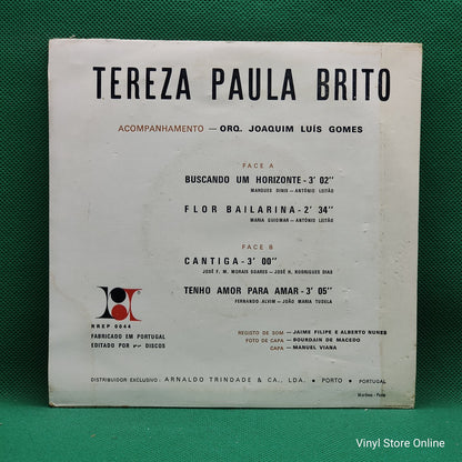 Tereza Paula Brito - Grande Prémio TV Da Canção 1969 (7", EP)