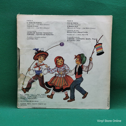 José Mário Branco, Grupo de Teatro "Rodaviva" - Marchas Populares (7", EP)