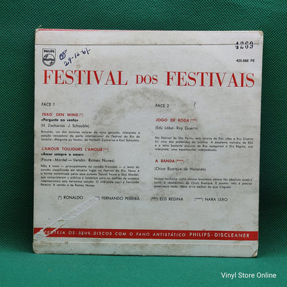 Ronnie Von, Fernando Pereira, Nara Leão, Elis Regina - Festival Dos Festivais (7", EP)