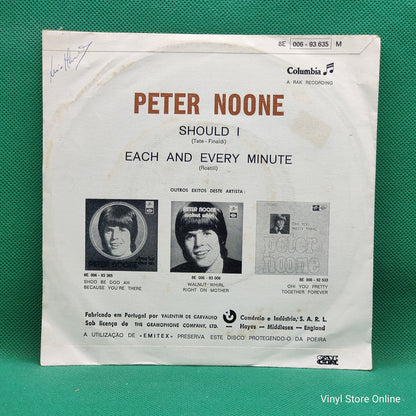 Peter Noone - Should I (7", Single)