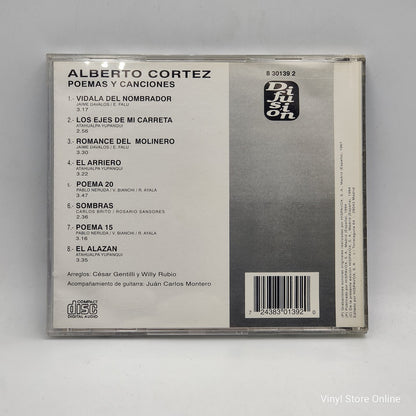 Alberto Cortez - Poemas Y Canciones (CD, Album)