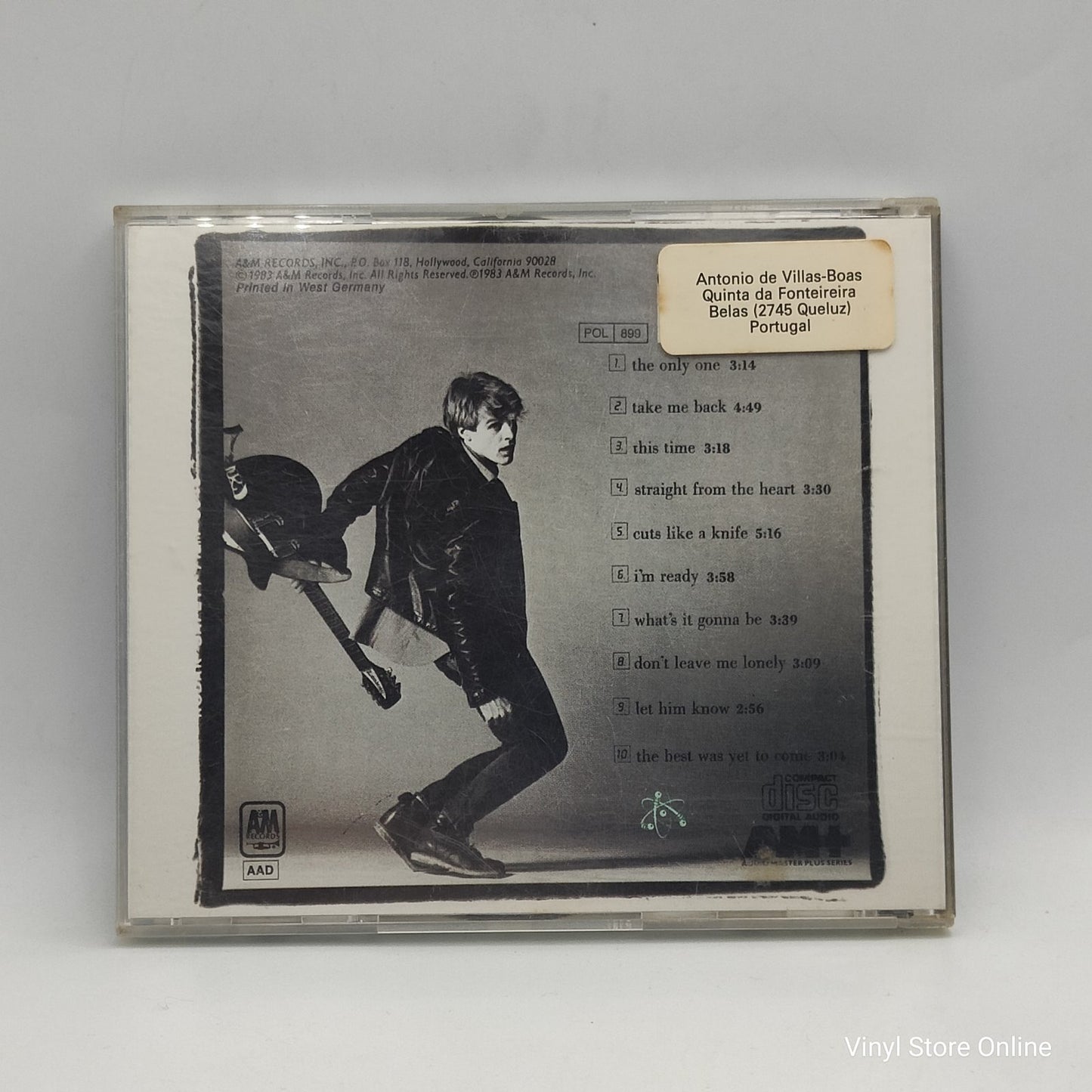 Bryan Adams - Cuts Like A Knife (CD, Album)