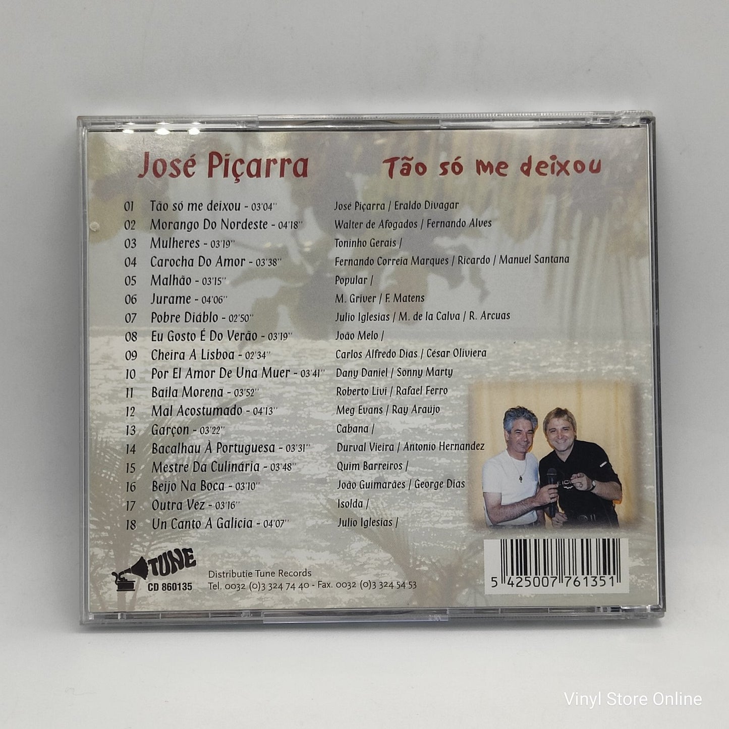 José Piçarra - Tão Só Me Deixou (CD Album)