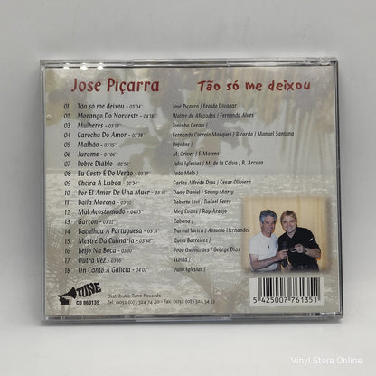 José Piçarra - Tão Só Me Deixou (CD Album)