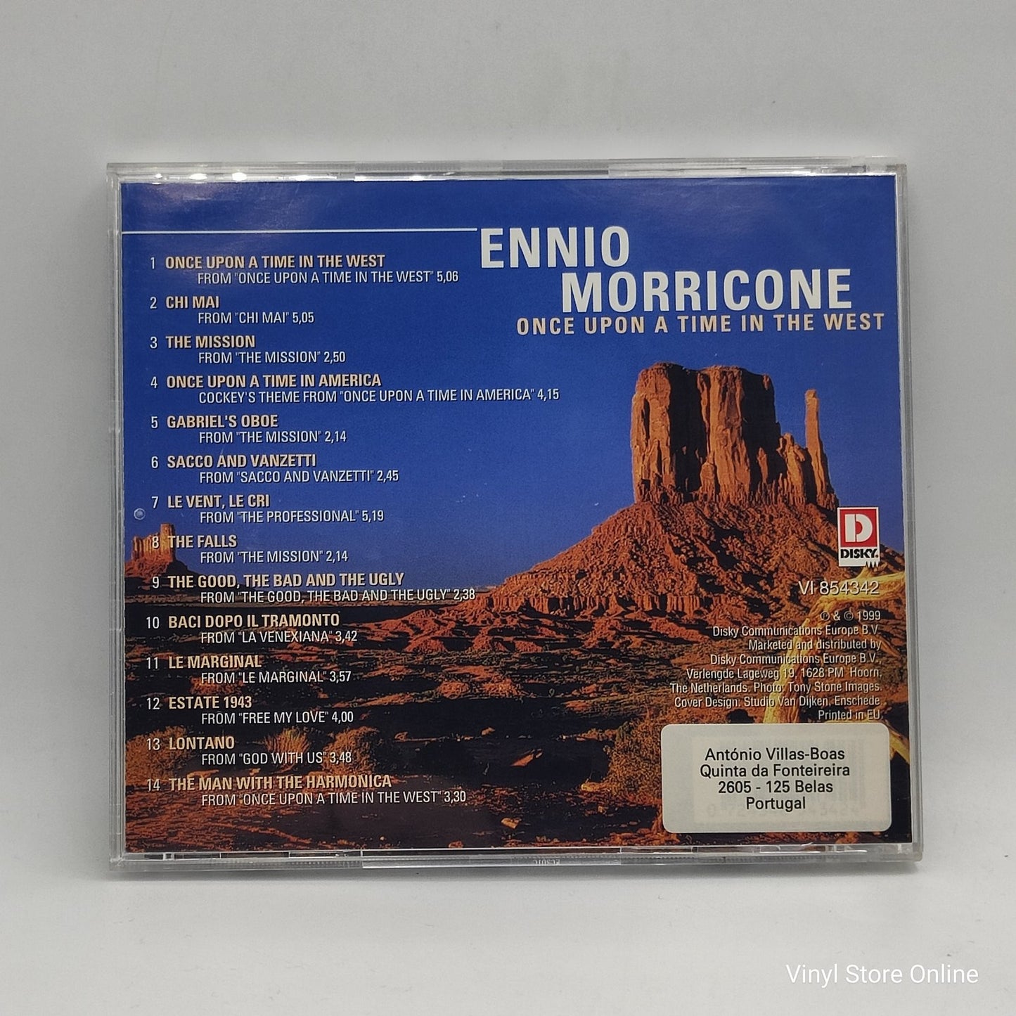 Ennio Morricone - Once Upon A Time In The West (CD, Comp)