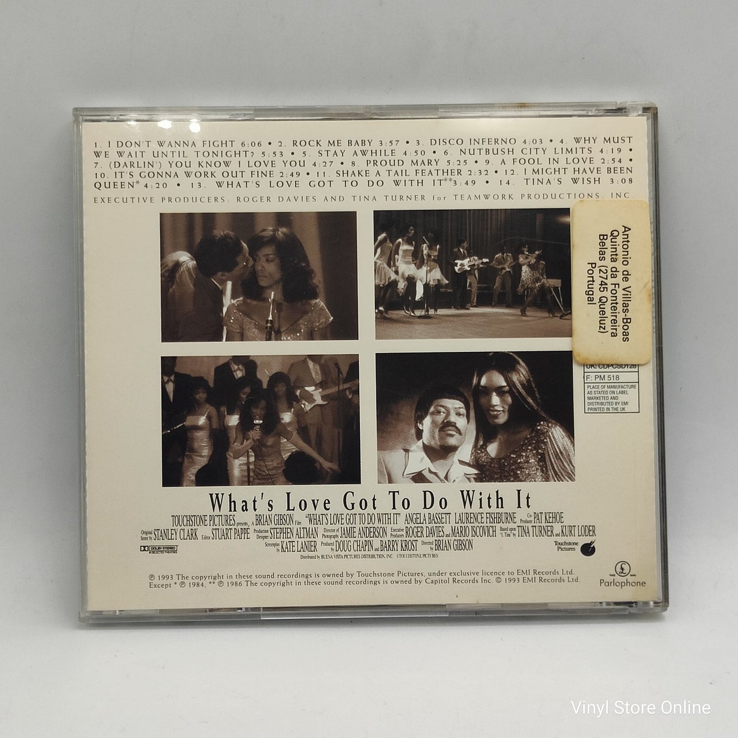 Tina Turner - What's Love Got To Do With It (CD, Album, EMI)