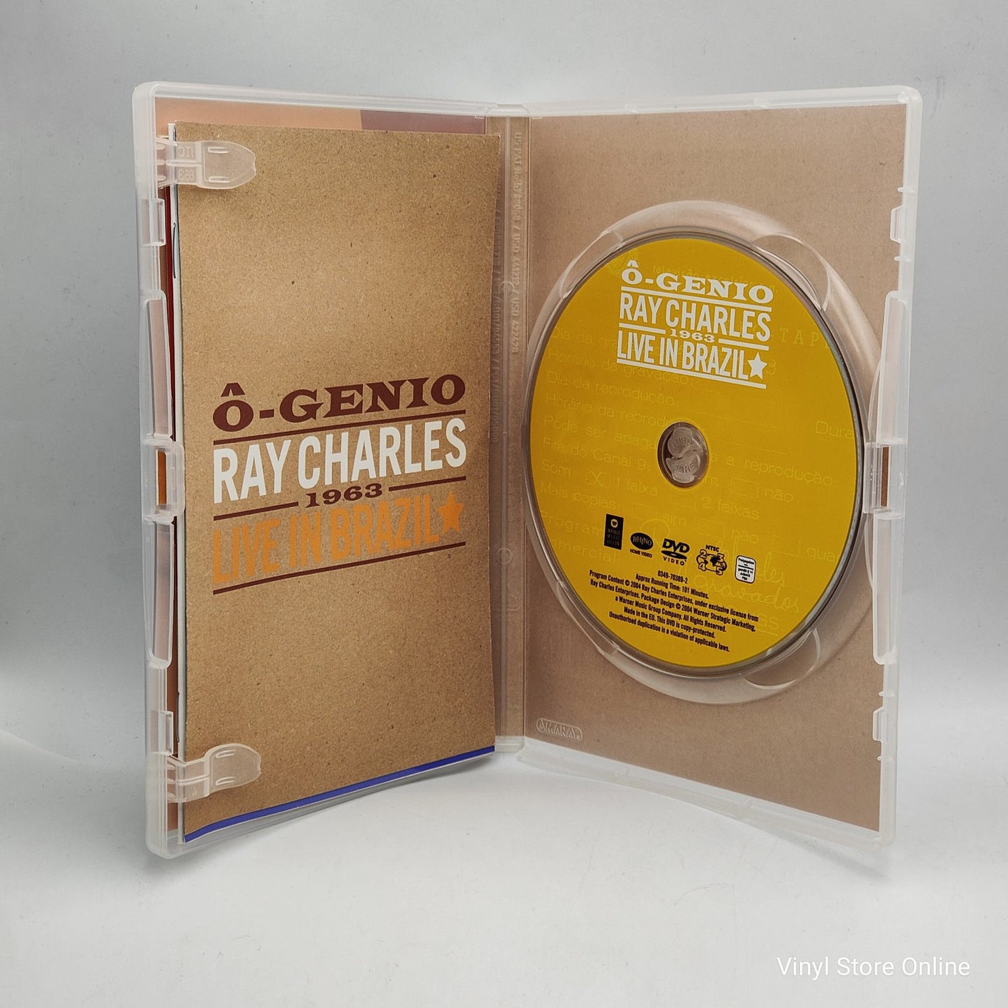 Ray Charles - Ô-Genio: Live In Brazil, 1963 (DVD))