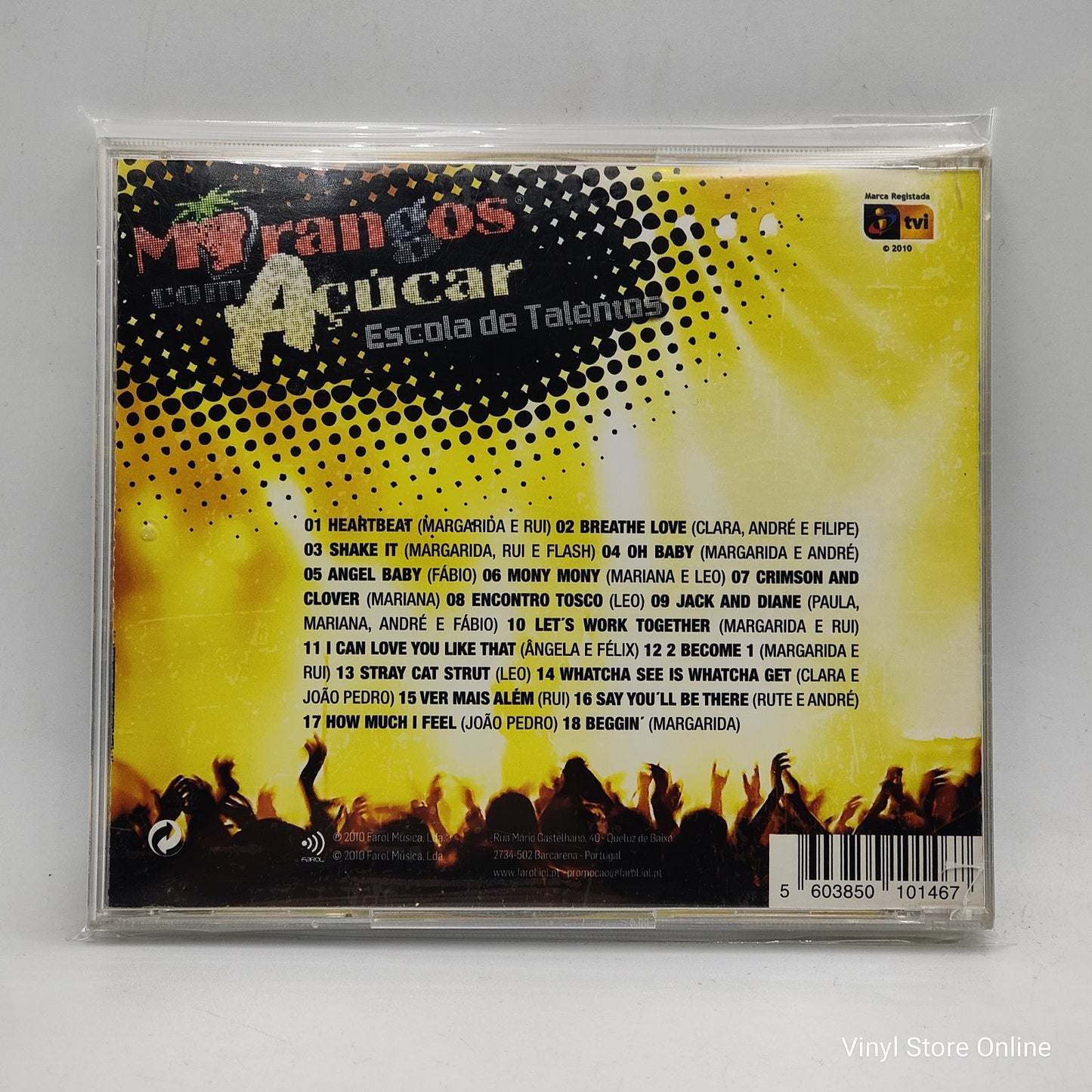 Various - Morangos Com Açúcar - Escola De Talentos (CD, Comp)