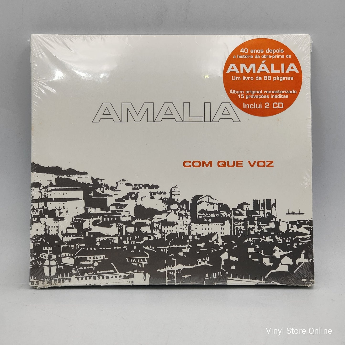Amalia - Com Que Voz (2xCD, Album, RE, RM)