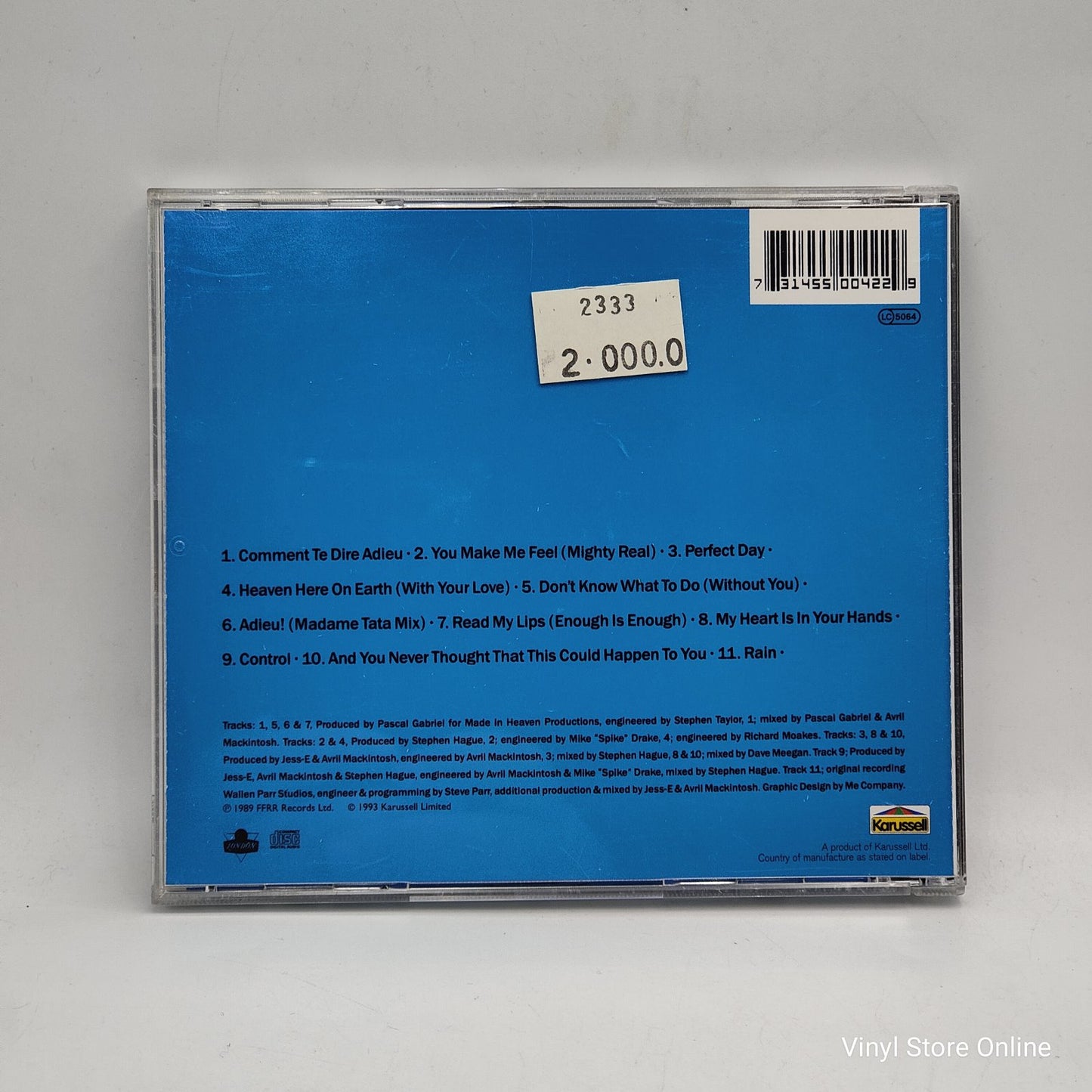 Jimmy Somerville - Read My Lips (CD, Album, RE)