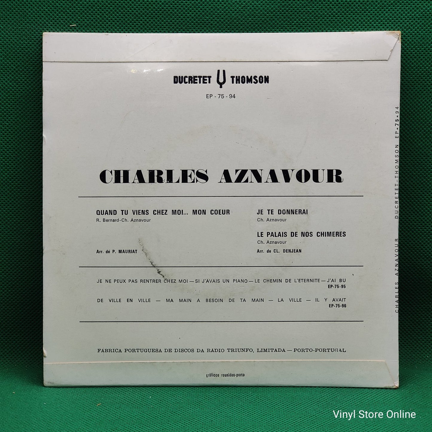 Charles Aznavour - Charles (7", EP)